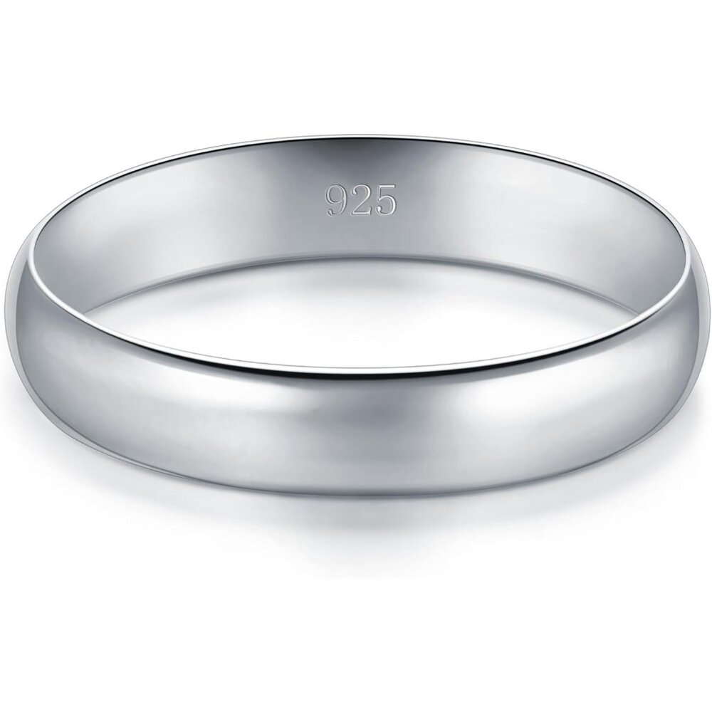 Versatile 925 Silver Ring 4mm - Perfect For Speci… - image 2